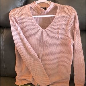 Pretty pastel pink sweater